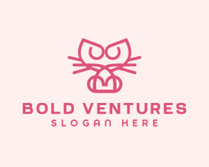 Kitty Cat Kitten logo design