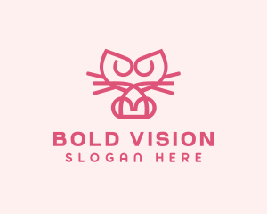 Kitty Cat Kitten logo design