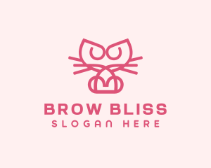 Kitty Cat Kitten logo design