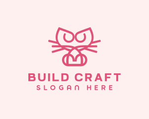 Kitty Cat Kitten logo design