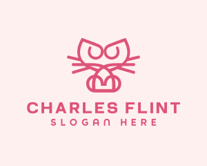 Kitty Cat Kitten logo design