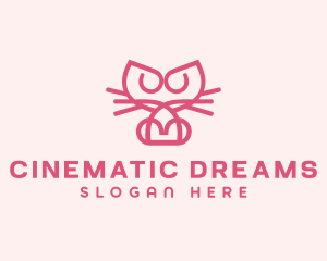 Kitty Cat Kitten logo design