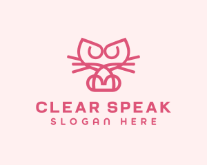 Kitty Cat Kitten logo design