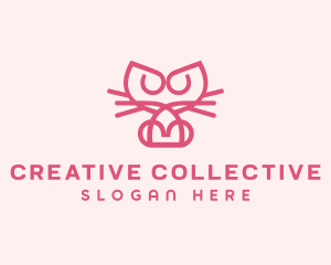 Kitty Cat Kitten logo design