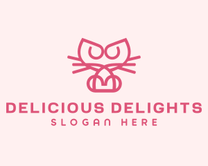 Kitty Cat Kitten logo design