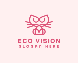 Kitty Cat Kitten logo design