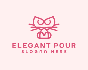 Kitty Cat Kitten logo design