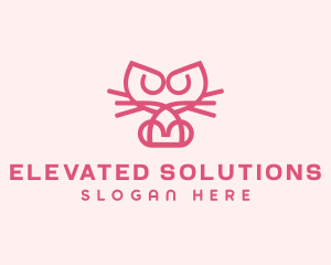 Kitty Cat Kitten logo design