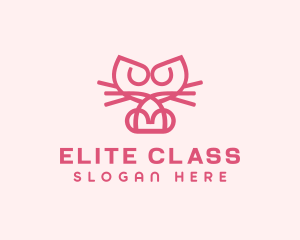 Kitty Cat Kitten logo design