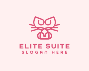 Kitty Cat Kitten logo design