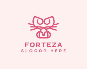 Kitty Cat Kitten logo design