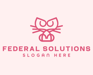 Kitty Cat Kitten logo design