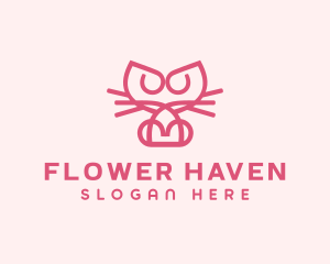 Kitty Cat Kitten logo design