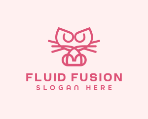 Kitty Cat Kitten logo design