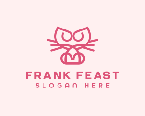 Kitty Cat Kitten logo design