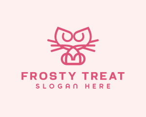 Kitty Cat Kitten logo design