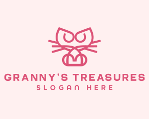 Kitty Cat Kitten logo design