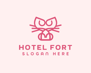 Kitty Cat Kitten logo design