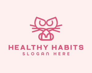 Kitty Cat Kitten logo design