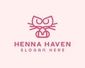 Kitty Cat Kitten logo design