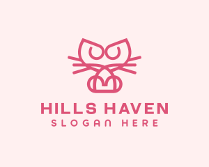 Kitty Cat Kitten logo design