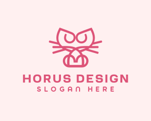 Kitty Cat Kitten logo design