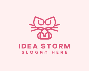 Kitty Cat Kitten logo design