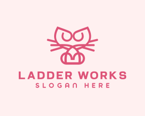 Kitty Cat Kitten logo design