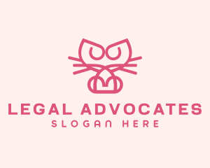 Kitty Cat Kitten logo design