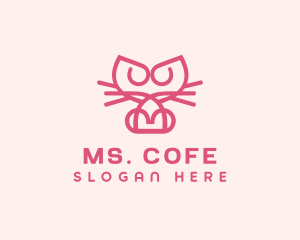 Kitty Cat Kitten logo design