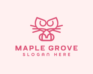 Kitty Cat Kitten logo design