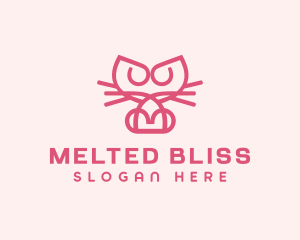 Kitty Cat Kitten logo design