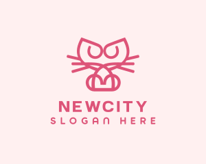 Kitty Cat Kitten logo design