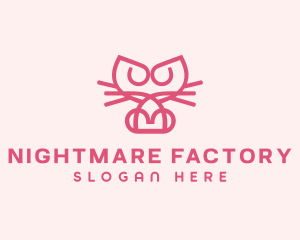 Kitty Cat Kitten logo design