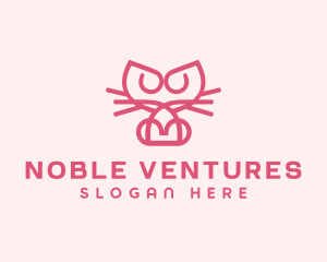 Kitty Cat Kitten logo design