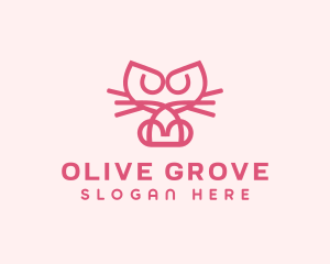 Kitty Cat Kitten logo design