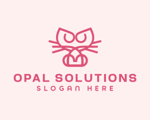 Kitty Cat Kitten logo design