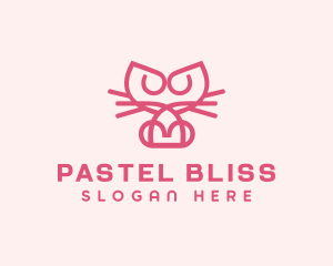 Kitty Cat Kitten logo design