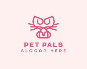 Kitty Cat Kitten logo design