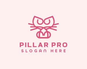 Kitty Cat Kitten logo design