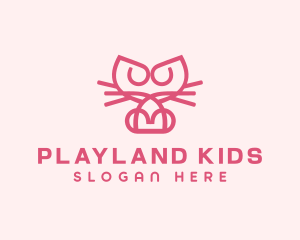 Kitty Cat Kitten logo design