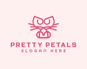 Kitty Cat Kitten logo design