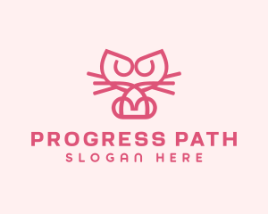 Kitty Cat Kitten logo design