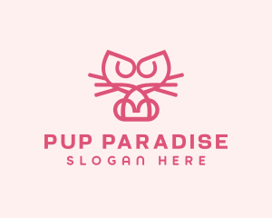 Kitty Cat Kitten logo design