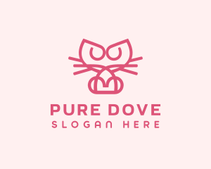 Kitty Cat Kitten logo design