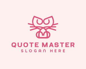 Kitty Cat Kitten logo design