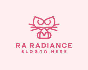 Kitty Cat Kitten logo design