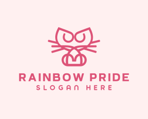 Kitty Cat Kitten logo design