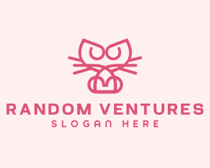 Kitty Cat Kitten logo design