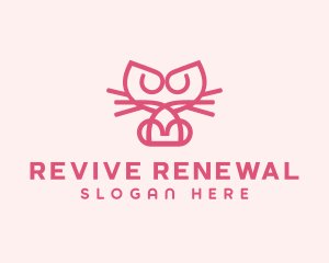 Kitty Cat Kitten logo design